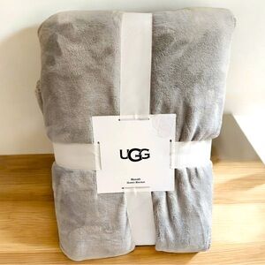 UGG - Novah Queen Blanket Gray 96" x 92" New with Tags
